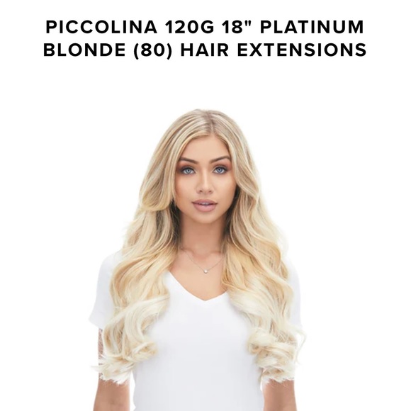 Luxury Authentic Bellami Hair extensions.platinum blonde. - Picture 1 of 2